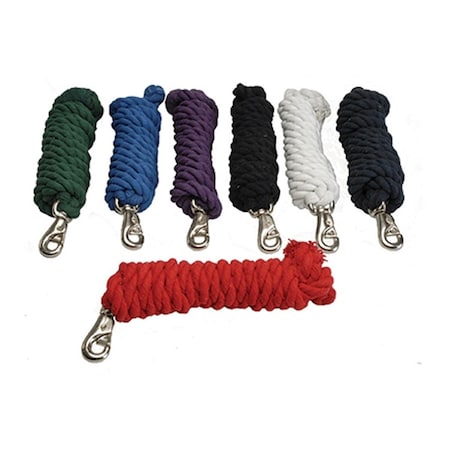 Jacks Cotton Lead Rope with Bull Snap Forest 1289FO